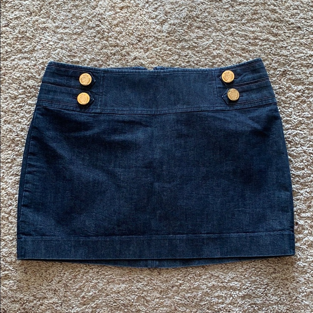 Express jean skirt